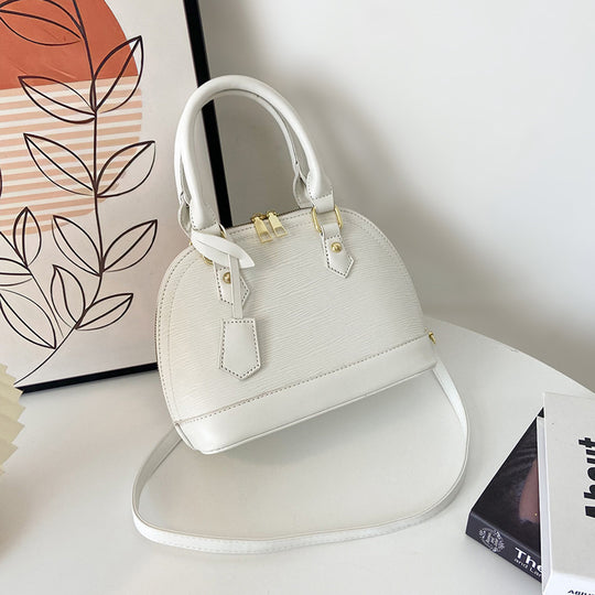 Damen elegante Handtasche mit strukturiertem Kunstleder und modischen Akzenten Nord Taschen