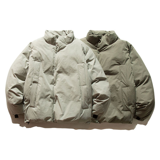 Unisex Boxy-isolierte Kurzjacke mit wattierter Füllung und hohem Stehkragen Nord Taschen