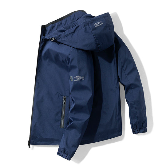 Herren Wetterfeste Outdoorjacke mit verstellbarer Kapuze Nord Taschen 1787797862