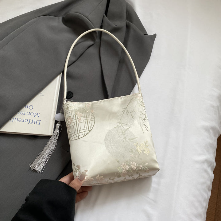 Damen Umhängetasche mit buntem Schmetterlingsdesign Nord Taschen