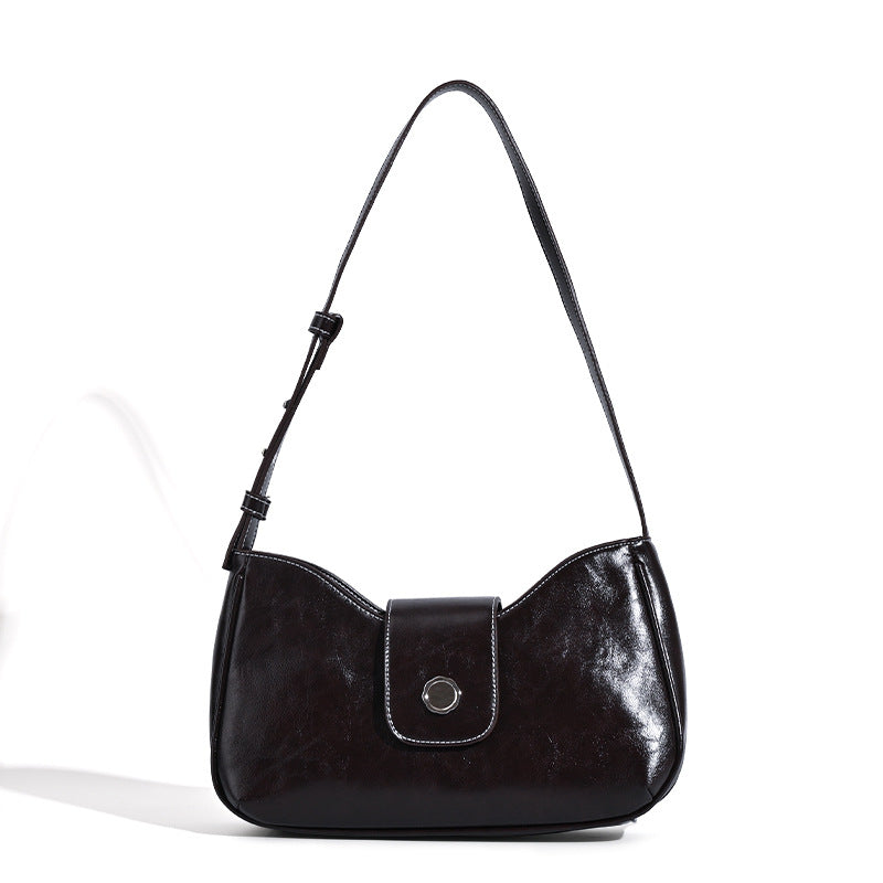 Damen Schultertasche mit eleganter Struktur und verstellbarem Riemen Nord Taschen