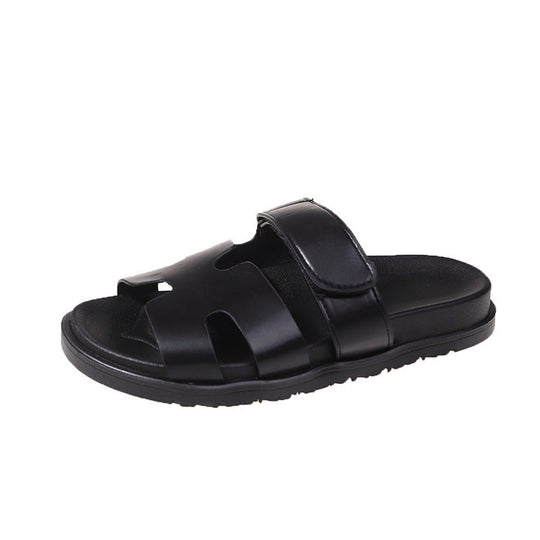 Damen Riemchen-Sandalen mit verstellbarem Klettverschluss und ergonomischer Sohle Nord Taschen