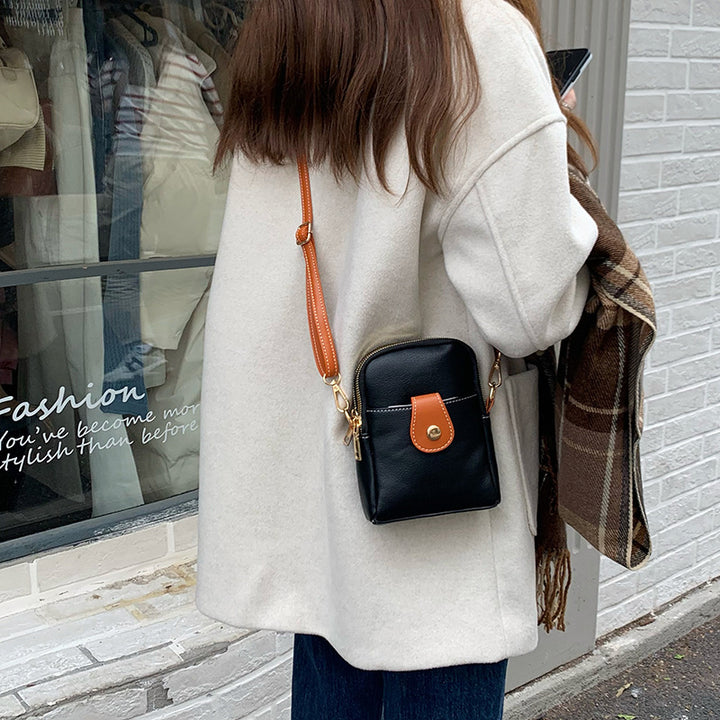 Damen Crossbody-Tasche mit praktischem Reißverschluss und stilvollem Design Nord Taschen
