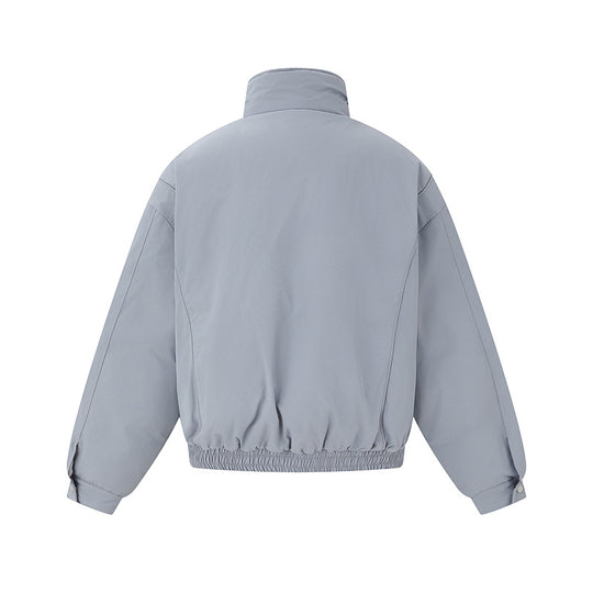 Unisex Boxy Isolationsblouson mit hohem Stehkragen und Teddyfutter Nord Taschen