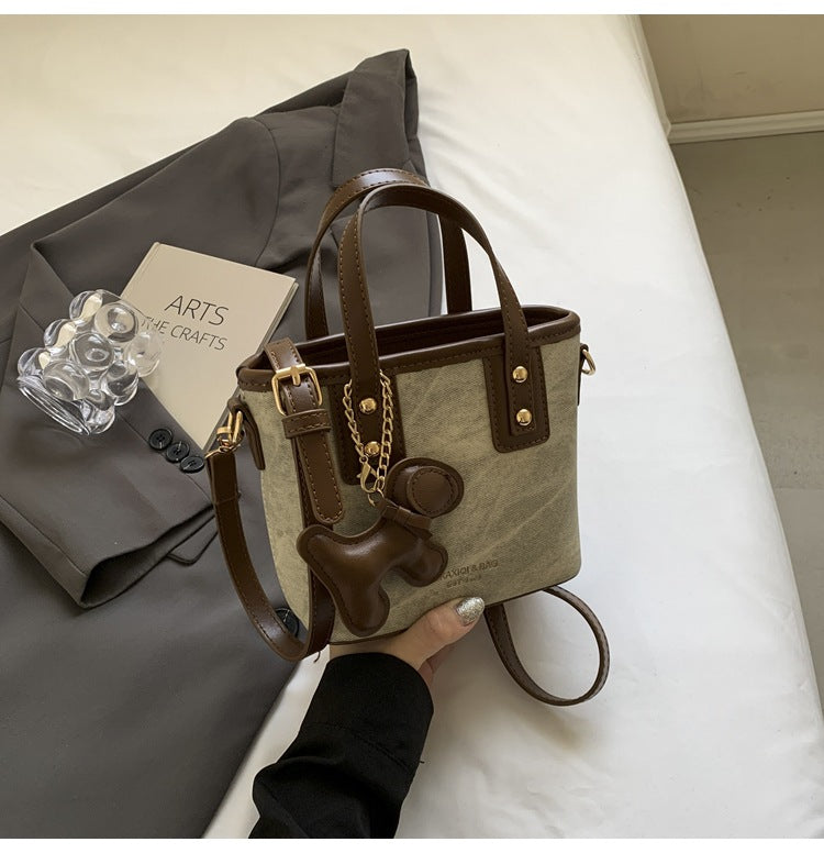 Damen Mini-Handtasche mit abnehmbarem Anhänger Nord Taschen
