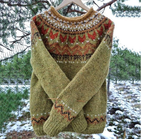 Nord Taschen | Alter Isländischer Strickpullover