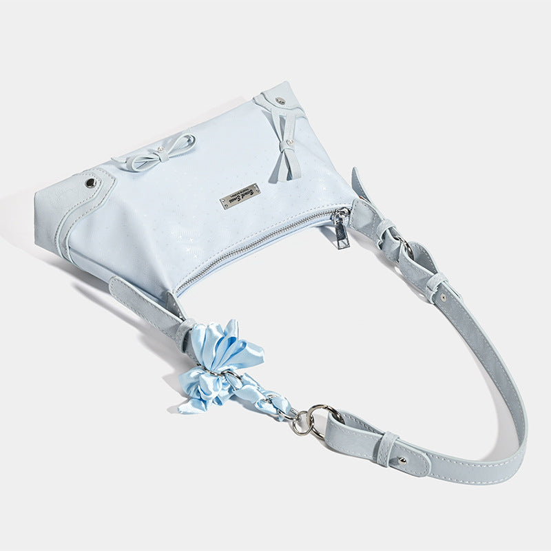 Damen modische Handtasche mit dekorativen Schleifen Nord Taschen