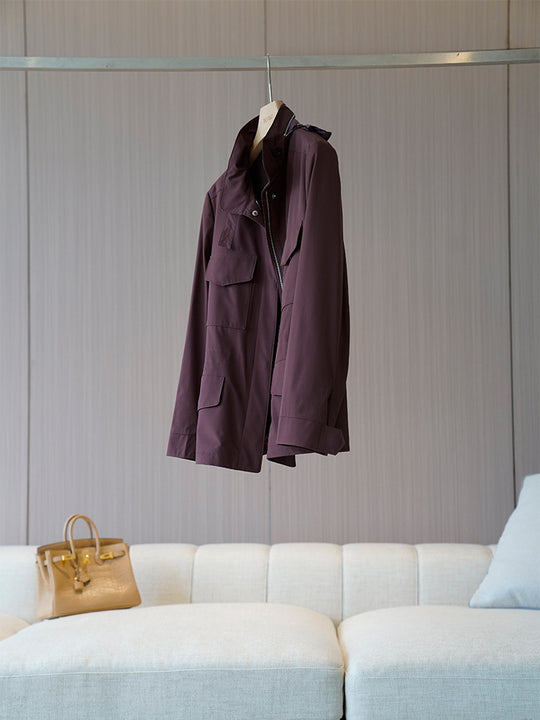 Damen Stylische Übergangsjacke mit praktischen Taschen Nord Taschen