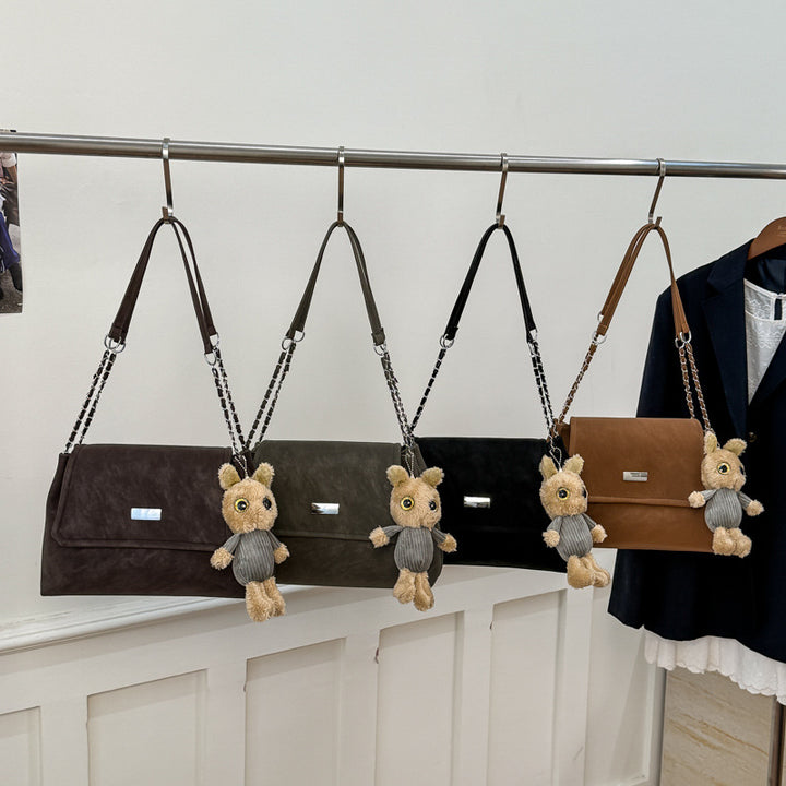Damen elegante Umhängetasche mit strukturierter Oberfläche Nord Taschen