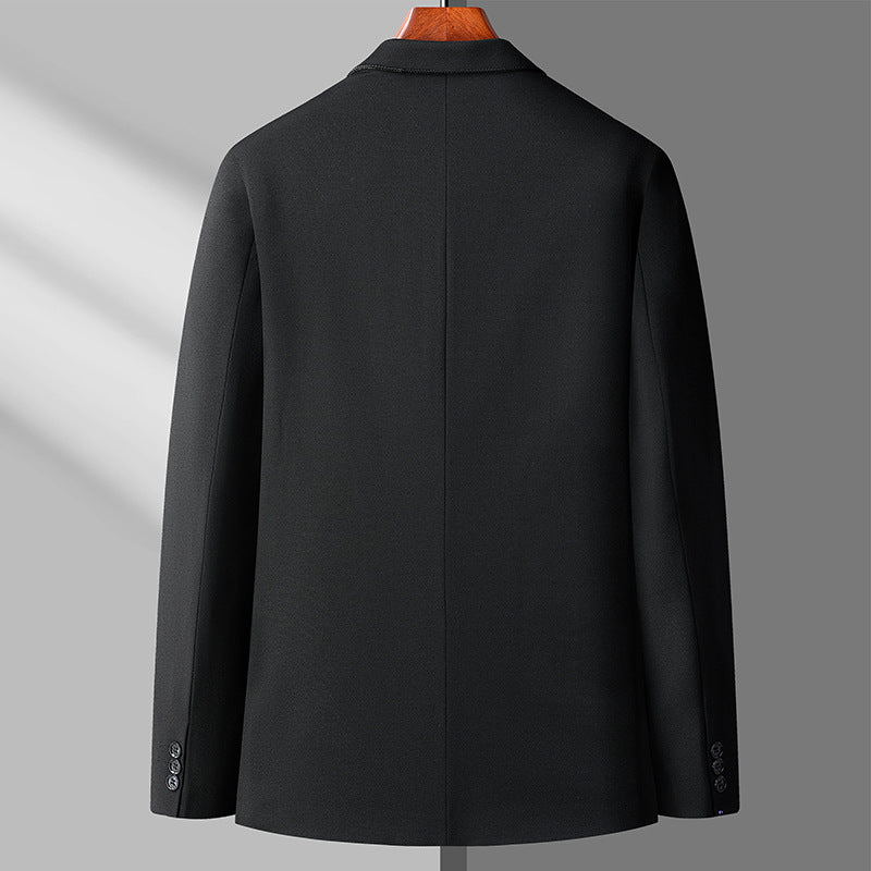 Herren Elegantes Einreihiges Sakko mit atmungsaktivem Wollmix und aufgesetzten Taschen Nord Taschen
