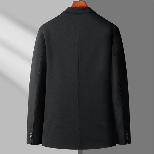Herren Elegantes Einreihiges Sakko mit atmungsaktivem Wollmix und aufgesetzten Taschen Nord Taschen