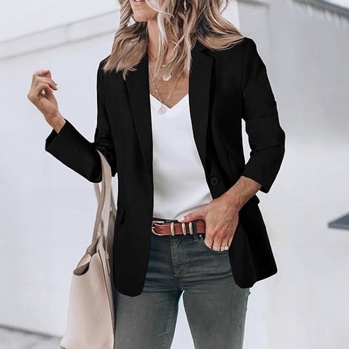Damen Modischer Blazer mit elegantem Schnitt Nord Taschen