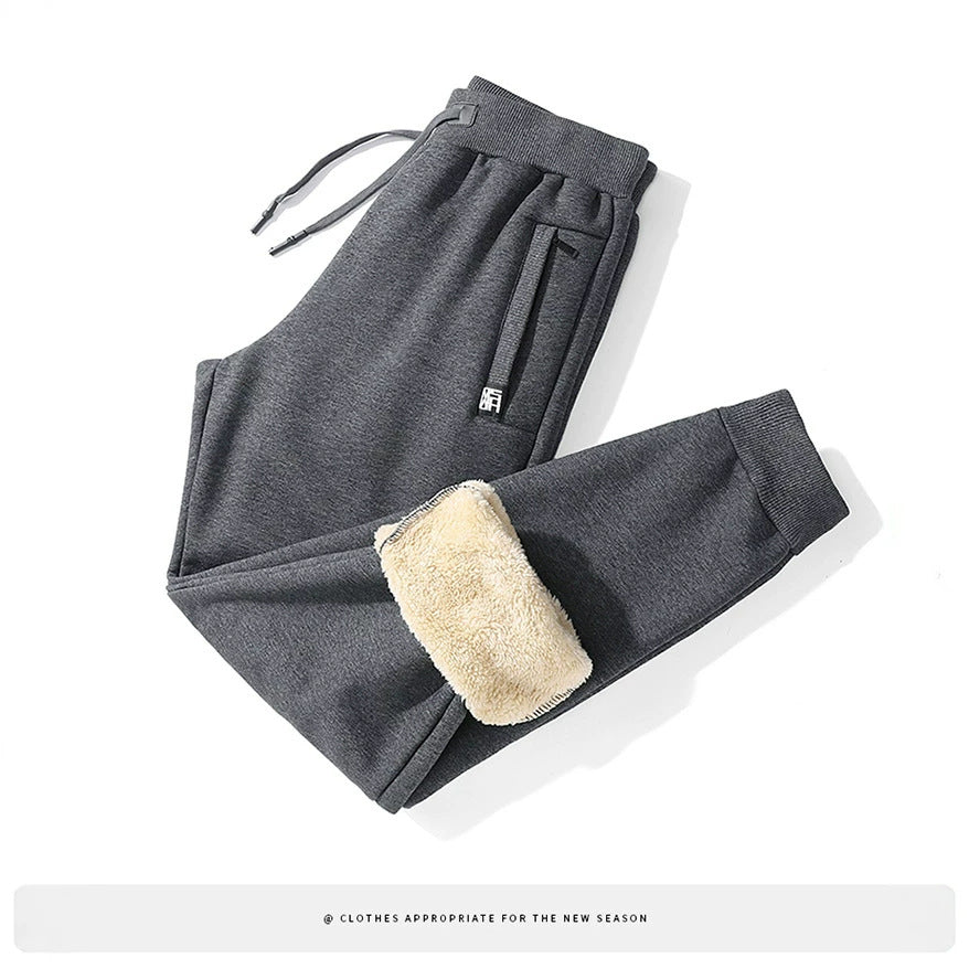 Herren Minimalistische Tech-Jogginghose mit Slim-Fit, Elastikbund und verdeckten Reißverschlusstaschen Nord Taschen