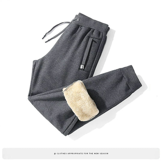 Herren Minimalistische Tech-Jogginghose mit Slim-Fit, Elastikbund und verdeckten Reißverschlusstaschen Nord Taschen