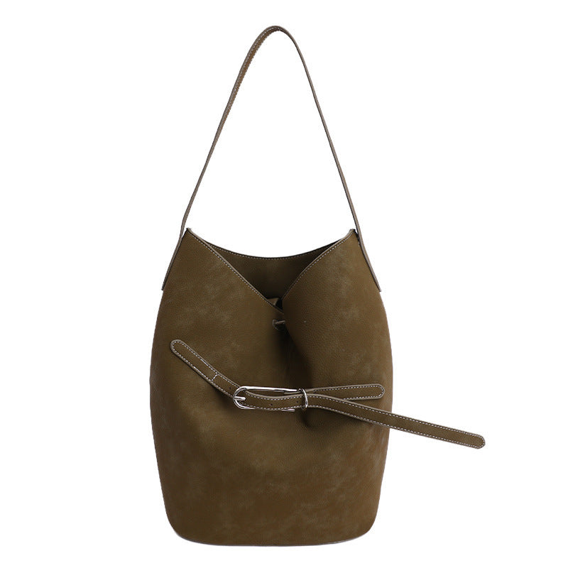 Damen Beuteltasche mit raffiniertem Verschluss Nord Taschen