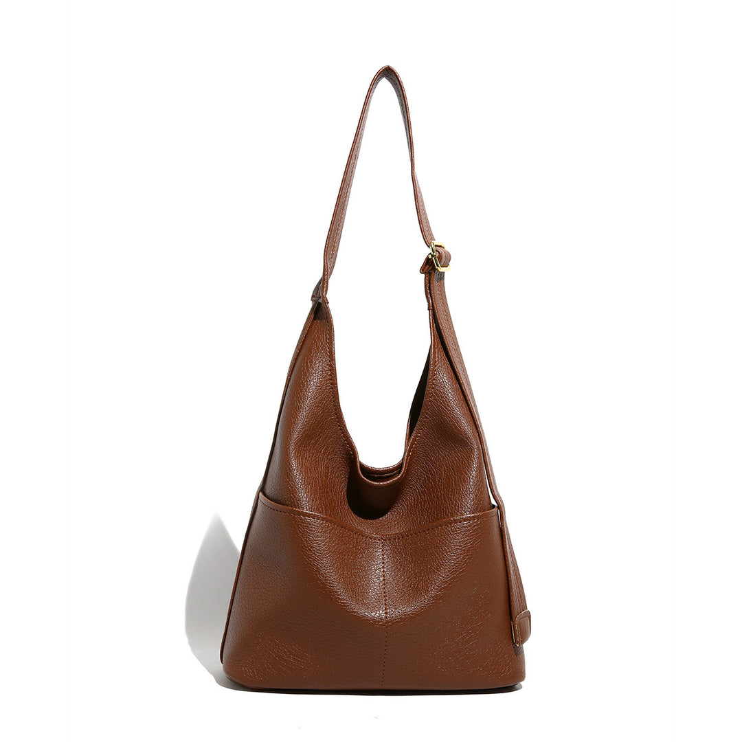Damen Hobo-Tasche aus hochwertigem Kunstleder mit raffiniertem, strukturiertem Design Nord Taschen