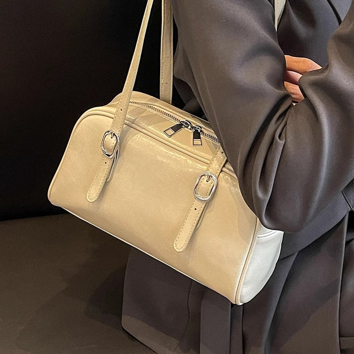 Damen elegante Umhängetasche mit verstellbaren Trageriemen und langlebiger Oberflächenstruktur Nord Taschen