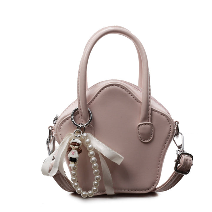 Damen modische Handtasche mit verspieltem Anhänger Nord Taschen