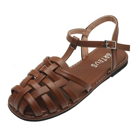 Damen Komfortable und atmungsaktive Zehentrenner-Sandalen