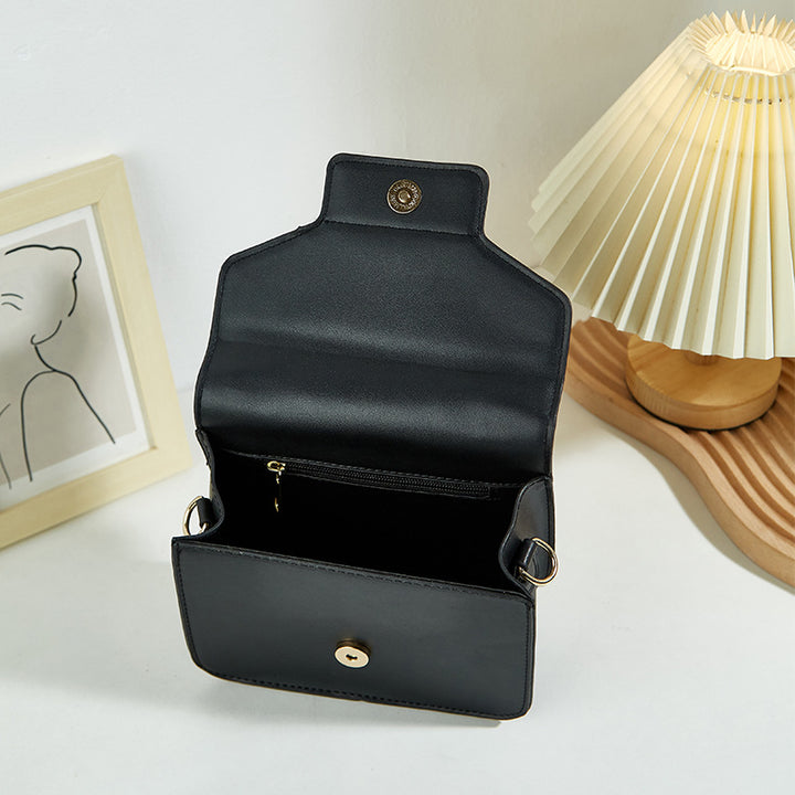 Damen eleganter Handtasche im minimalistischen Design mit abnehmbarem Schulterriemen Nord Taschen