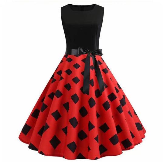 Rockabilly Kleid Polka-Dots