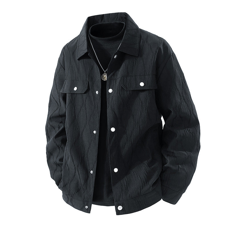 Herren Modische Jacke mit strukturiertem Gewebe Nord Taschen