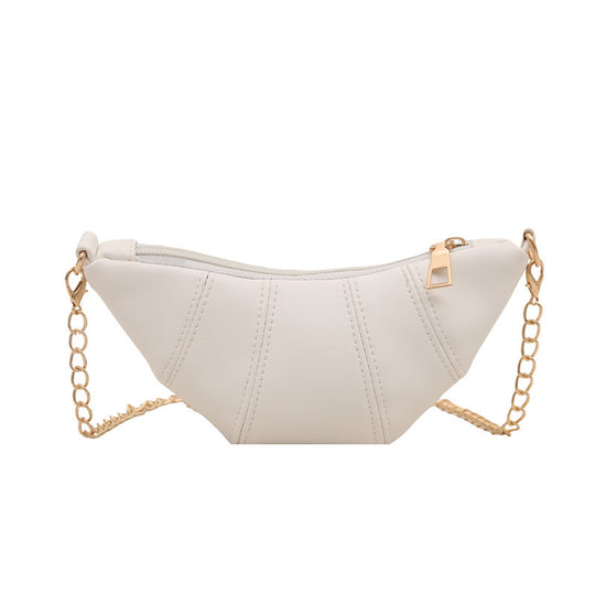 Damen elegante Umhängetasche mit stilvollem Kettenakzent Nord Taschen