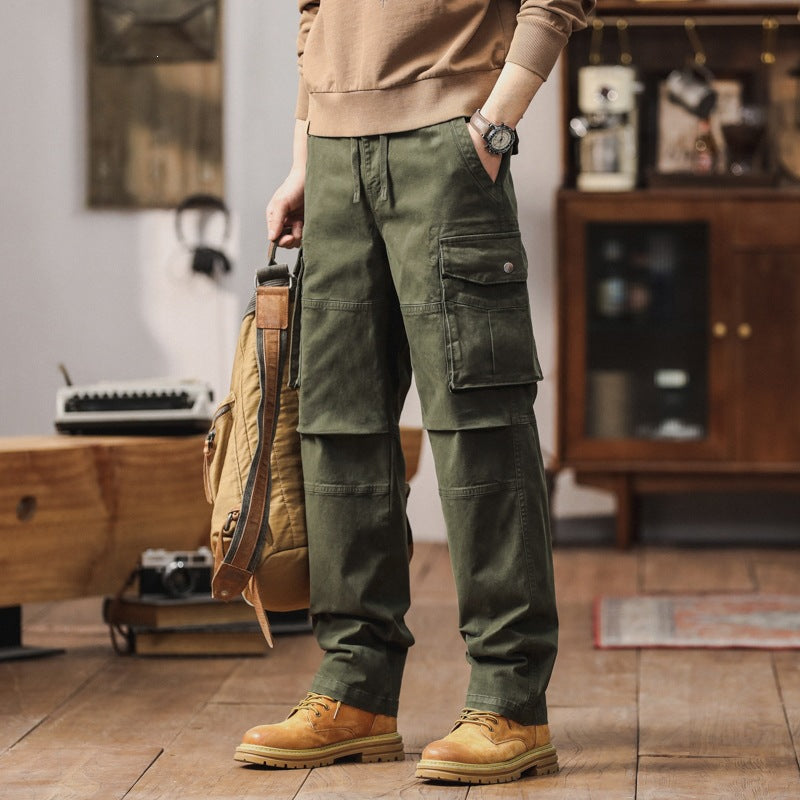 Herren Cargo-Hose mit verstärkten Kniepartien und Multifachtaschen Nord Taschen