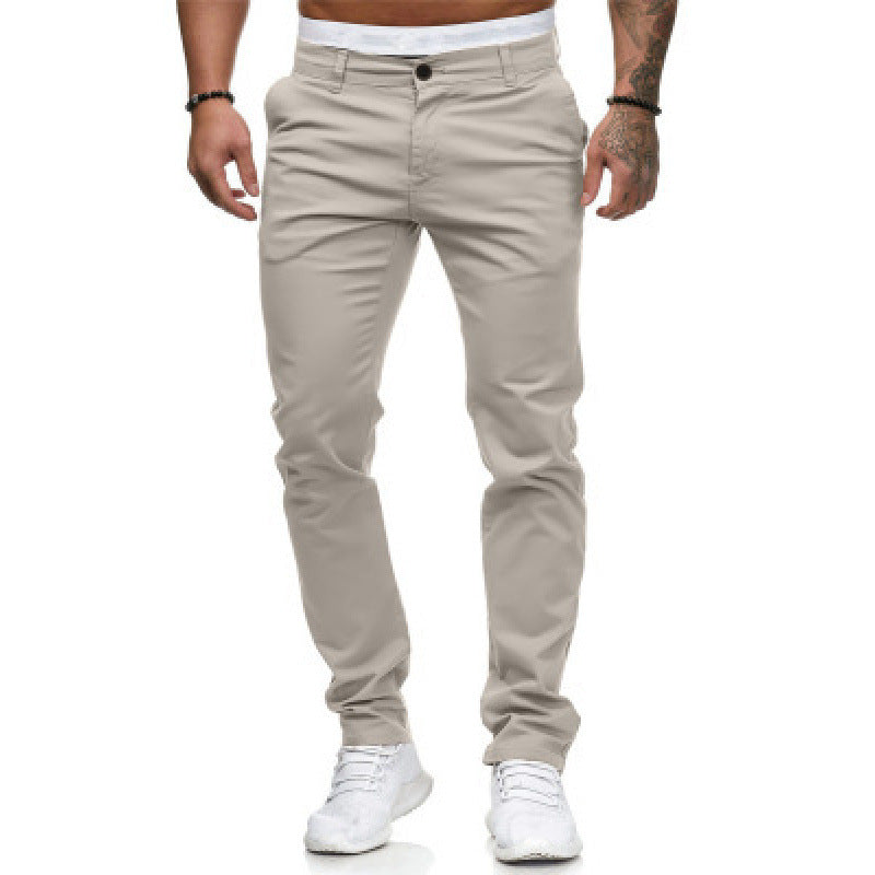 Herren Chinohose Slim Fit modern