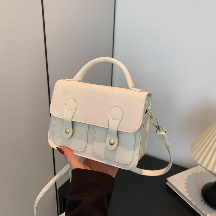Damen elegante Umhängetasche mit zweifachem Laschenverschluss Nord Taschen
