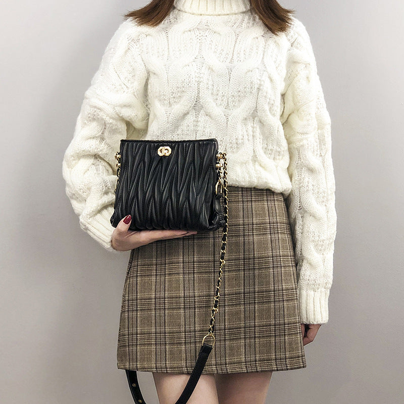 Damen Clutch-Tasche mit elegantem Steppdesign Nord Taschen