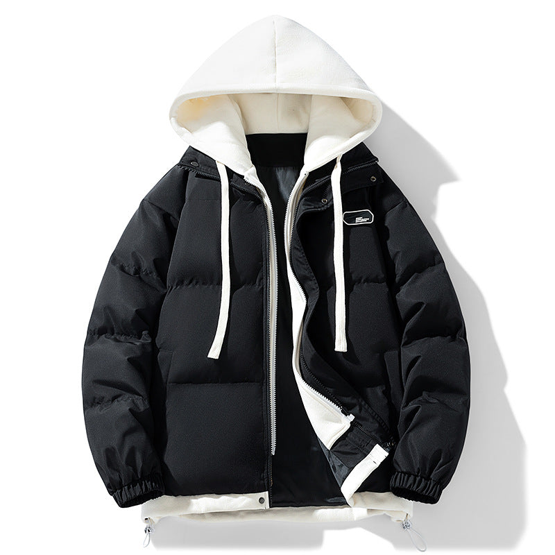 Damen Stepp-Kapuzenjacke mit weichem Teddyfleece-Innenfutter, verstellbarem Saum und elastischen Bündchen Nord Taschen