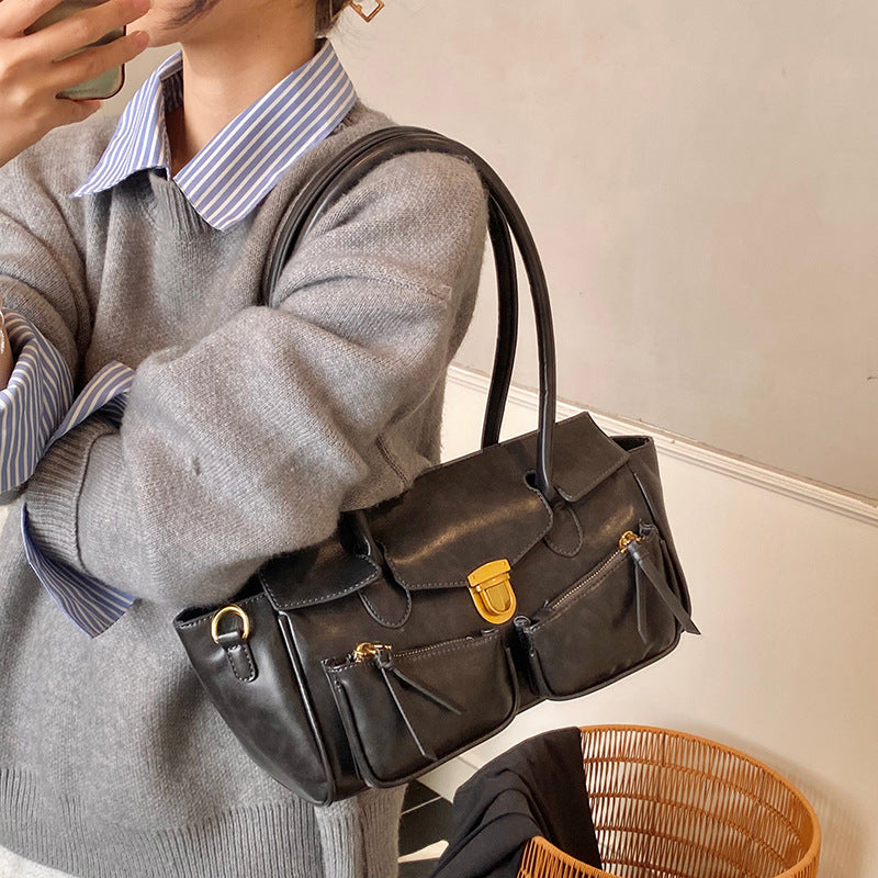 Damen Leder Handtasche Nord Taschen
