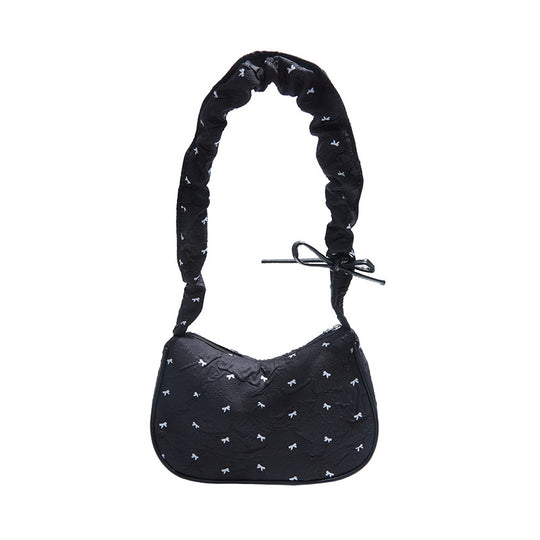 Damen Umhängetasche mit innovativer Schulterriemenstruktur und floralem Design Nord Taschen