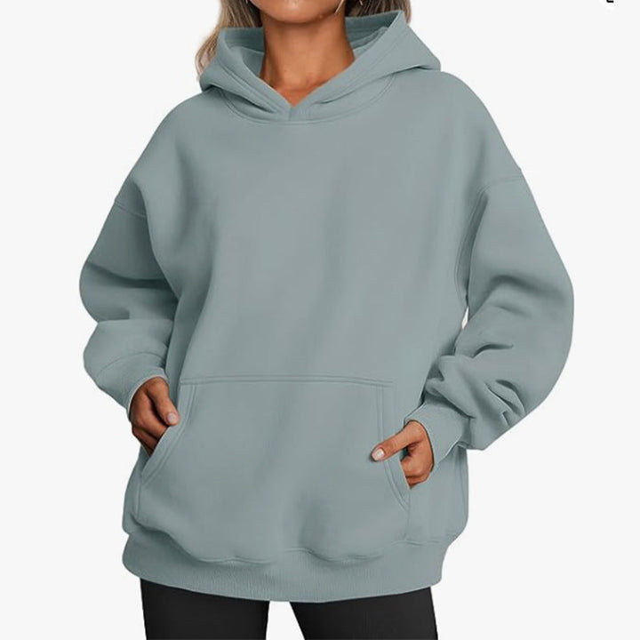 Damen bequemer Kapuzenpullover