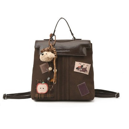 Damen Rucksack mit verspieltem Motiv und charmanten Applikationen Nord Taschen