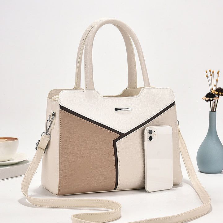 Damen elegante Handtasche mit geometrischen Akzenten Nord Taschen