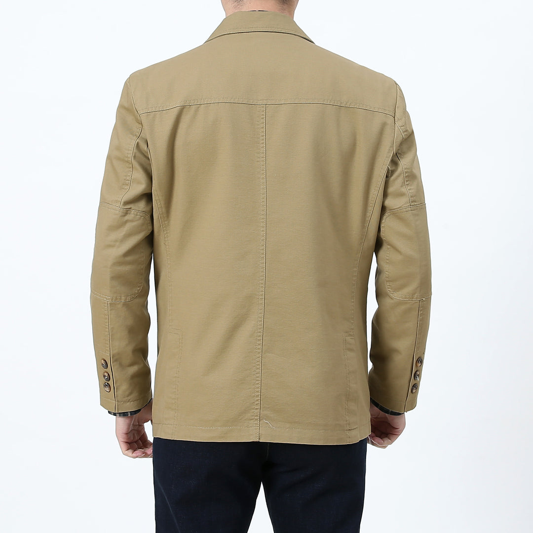 Herren Eleganter und bequemer Baumwollblazer Nord Taschen