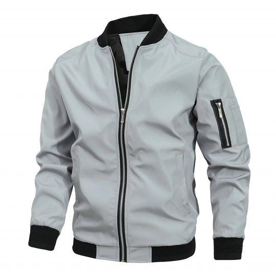 Herren Modische Bomberjacke mit funktionalen Taschen Nord Taschen