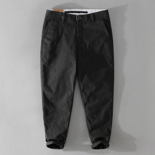 Herren Konisch zulaufende Baumwoll-Chino mit legerer Passform Nord Taschen