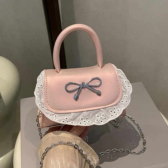 Damen Mini Handtasche mit Rüschendetail Nord Taschen