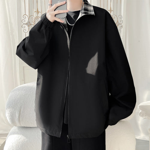 Unisex Trendige Übergangsjacke mit hohem Kragen und lässigem Schnitt Nord Taschen