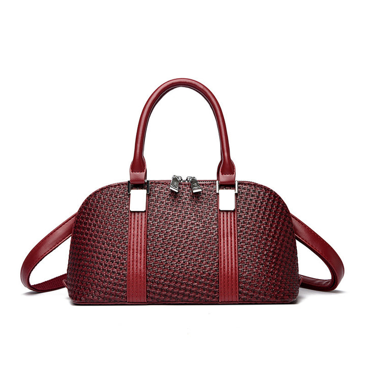 Damen modische Handtasche mit geflochtenem Design und verstellbarem Schulterriemen Nord Taschen
