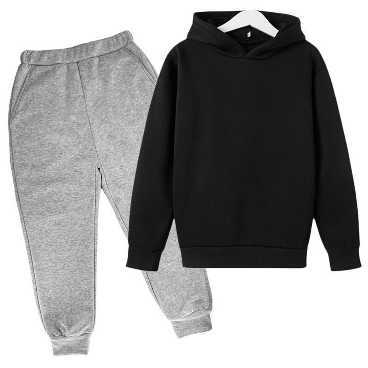 Unisex komfortables Hoodie und Jogger Set aus French Terry mit elastischem Bund und Rippbündchen Nord Taschen