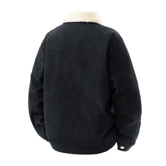Herren Cordjacke mit Teddyfutter Nord Taschen