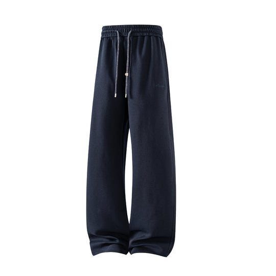 Herren Weiche Relax-Fit Jogginghose mit weitem Bein und Kordelzug Nord Taschen