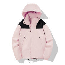 Herren wasserabweisende Softshell‑Jacke mit Kapuze, verstellbarem Saum und Multifunktionstaschen Nord Taschen