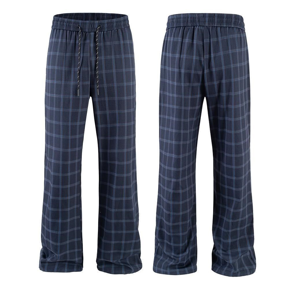 Herren Bequeme Freizeithose mit Karomuster Nord Taschen