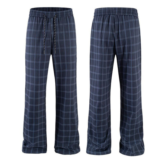 Herren Bequeme Freizeithose mit Karomuster Nord Taschen