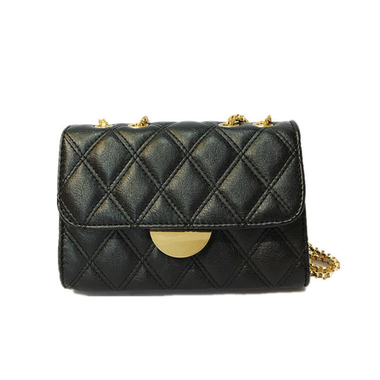 Damen elegante Umhängetasche mit luxuriösem Kettenriemen Nord Taschen
